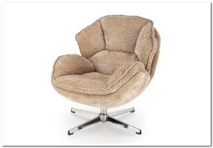 Кресло Halmar Guido V-CH-GUIDO-FOT-BEZOWY бежевый/хром