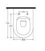 Крышка-сиденье Isvea Infinity Vea Rondo F50 40KF0532I-S слоновая кость матовый фото 3