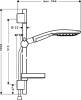 Душевой гарнитур Hansgrohe Raindance Select S 150 3iet 27803000 фото 12