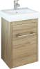 Тумба под раковину Sanflor Ларго С0000002329 подвесная, вяз швейцарский, 40 см