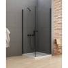 Душевое ограждение NEW TRENDY NEW SOLEO BLACK 100x120x195 D-0232A/D-0149B (черный) фото 2