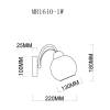 Бра MyFar Marsel MR1610-1W фото 2
