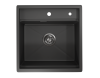 Мойка кухонная Granula Kitchen Space KS-5051 черный матовый фото 3