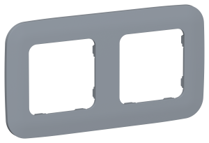 Рамка 2-постовая IEK Flite FI-M22-31-20-K35 маренго