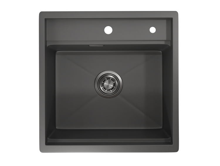 Мойка кухонная Granula Kitchen Space KS-5051 графит матовый