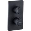 Смеситель для душа Allen Brau Priority 5.31213-31 V.2 термостатический, черный матовый