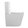 Унитаз-компакт Comforty CF41273S, сиденье микролифт, белый глянец фото 2