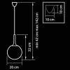 Подвесной светильник Lightstar Globo 813023 фото 2