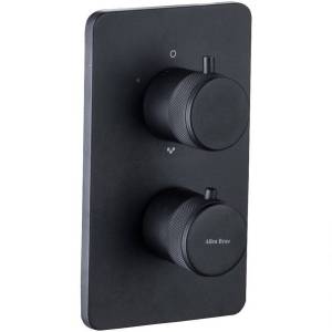 Смеситель для душа Allen Brau Priority 5.31213-31 V.2 термостатический, черный матовый