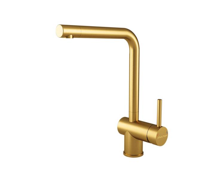 Смеситель для кухни Paulmark Spring Sp212067-BG брашированное золото