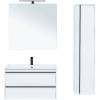 Тумба с раковиной Aquanet Lino 90 белый матовый фото 6