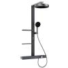 Душевая стойка Black&White GH-9005-GM с LED дисплеем, Gunmetal