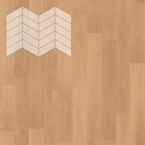 Паркетная доска Lab Arte Chevron Pro Французская Елка Дуб Натур Флора лак 328-400x125x14