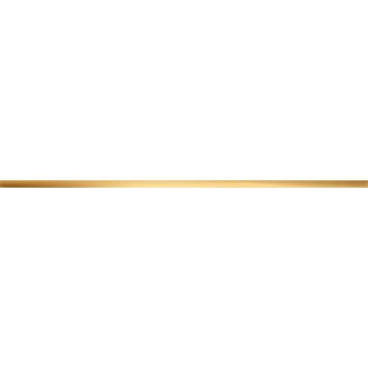 Бордюр Tubadzin Goldgreen Steel Gold 4 1.5x74.8