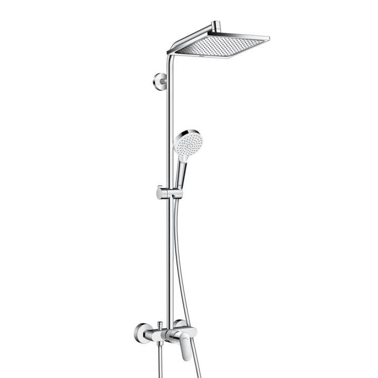 Душевая стойка Hansgrohe Crometta 27284000 E 240 1jet Showerpipe