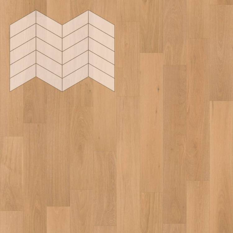 Паркетная доска Lab Arte Chevron Pro Французская Елка Дуб Натур Флора лак 328-400x125x14