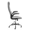 Кресло компьютерное Tetchair Bazuka metalBL 25045 серый, велюр фото 2
