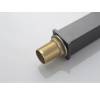 Смеситель для раковины Knotlor Stable KN-24/GM высокий, оружейная сталь фото 7