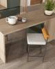 Набор из 2 барных стульев Stool Group Балла FDC9939 sDC6095-4+b270-28 X2 бежевый, коричневая экокожа фото 3