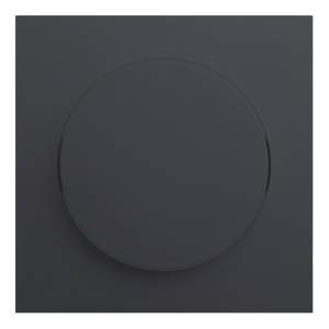 Лицевая панель для диммера Rikett 35721 MB черный сатин