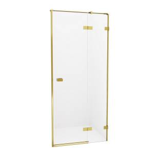 Дверь в нишу NEW TRENDY AVEXA GOLD BRUSHED 100x200 EXK-1719 (брашированное золото)