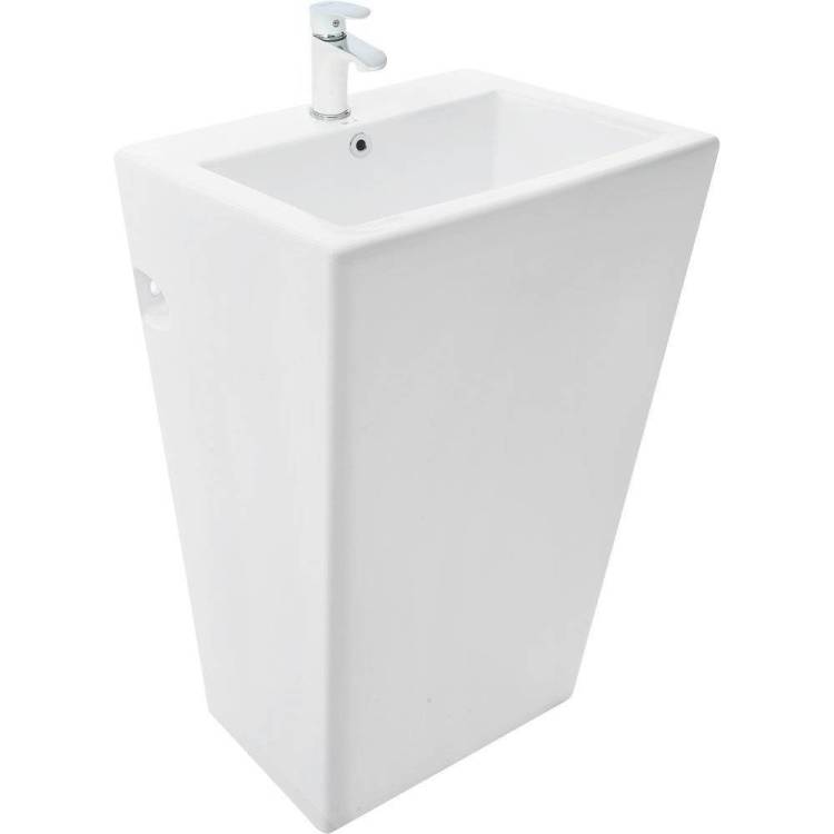 Раковина Weltwasser WW Elbach 10000005488 007S GL-WT 45 см, белая глянцевая