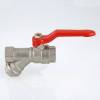 Кран шаровой VALTEC со встроенным фильтром, стальная рукоятка 1/2 ВВ фото 4