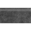 Ступень Kerama Marazzi Королевская дорога SG615020R/GR Черный Обрезной 30x60