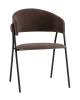 Стул Stool Group Колин AV 487-Lm34-9005 вельвет коричневый