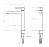 Смеситель для раковины Cezares Relax RELAX-LC2-01-W0 хром фото 4