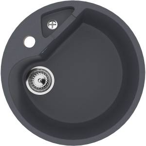 Мойка кухонная Ulgran Classic U-108-343 антрацит