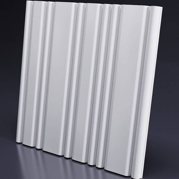 Гипсовая 3D панель Artpole Step M-0080 600x600