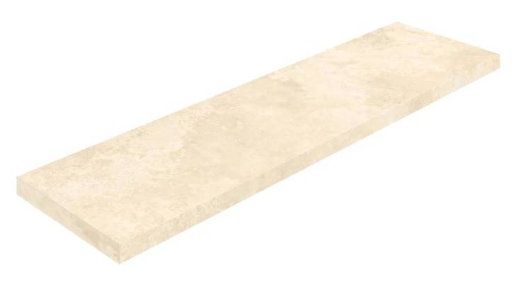 Ступень ColiseumGres Аурелия 620070002853 Вайт угловая левая 33x120