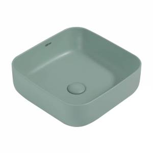 Раковина Abber Rechteck AC2211MCG 39 см, светло-зеленая матовая