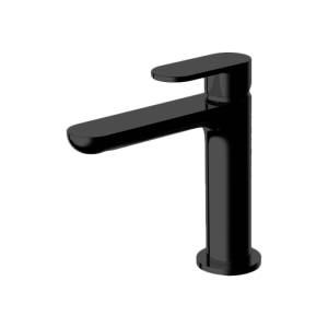 Смеситель для раковины Gattoni H2Omix7000 7004070NO с донным клапаном, излив 120 мм, Nero Opaco