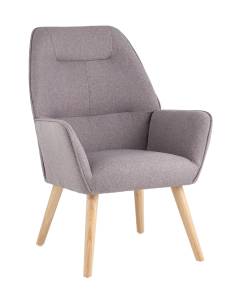 Кресло Stool Group Стерн QH-8857SK 875-5 grey серый