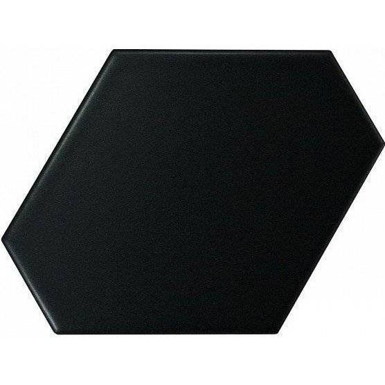 Керамическая плитка Equipe Scale 23832 Benzene Black Matt 10.8x12.4
