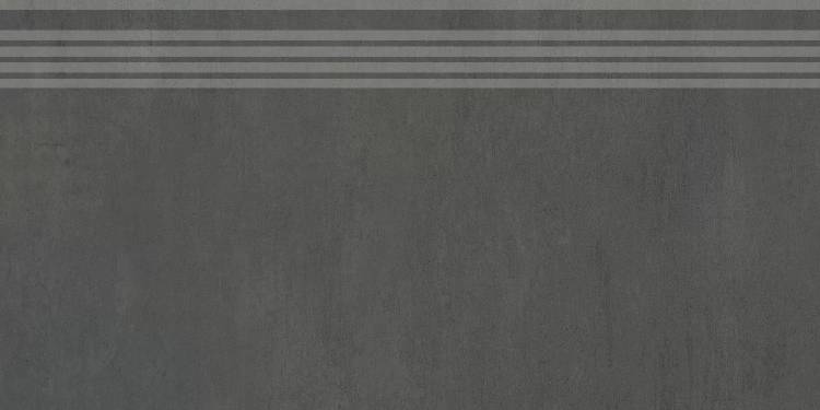 Ступень Kerama Marazzi Гварди SG640520R/GR антрацит матовый обрезной 30x60x0.9