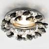 Встраиваемый светильник Ambrella light Crystal K206 BK/CH фото 2