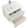 Тумба под раковину Belbagno Albano-Cer ALBANO-CER-600-2C-SO-RVB 57x44x50 Rovere Vintage Bianco подвесная с двумя выкатными ящиками фото 5