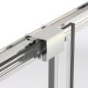 Душевой уголок Vincea Stella VSR-1ST8015CLB профиль черный, стекло прозрачное, 150x80x200 фото 7