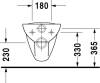 Чаша для унитаза подвесного Duravit D-Code 25350900002 фото 3