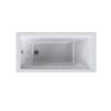 Акриловая ванна Am.Pm Gem W93A-140-070W-A с каркасом, 140x70 см