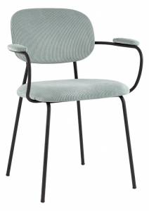 Стул Stool Group Кэрол FDC9124 OTE-MOD301 серо-голубой, черные ножки