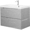 Тумба под раковину Belbagno Vittoria VITTORIA-800-2C-SO-TB-P 80x45x57 Toros Bianco подвесная с двумя выкатными ящиками фото 2