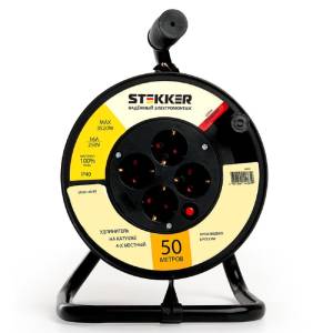 Удлинитель на катушке Feron Standart 49391