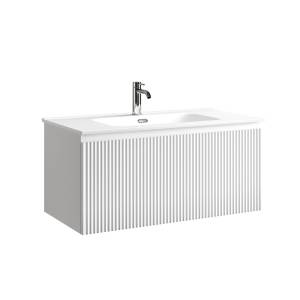Тумба с раковиной Sancos Snob R 1.0 Bianco, 90x42.6