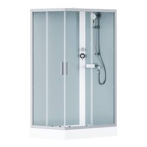Душевая кабина AM.PM Gem W90C-404-12080MT профиль матовый хром, стекло прозрачное, 120x80
