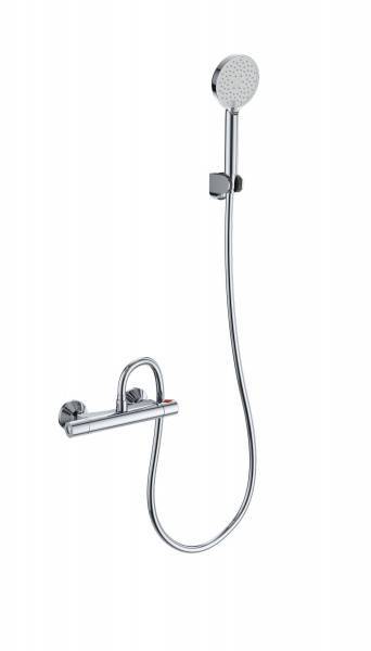 Смеситель для душа Wonzon & Woghand WW-B1005-A-CR с термостатом, хром