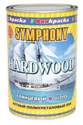 Лак яхтный Symphony Hardwood глянцевый 0.9 л